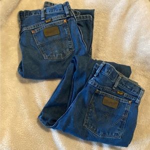 Mens Wrangler George Straight Collection Cowboy Cut Jeans